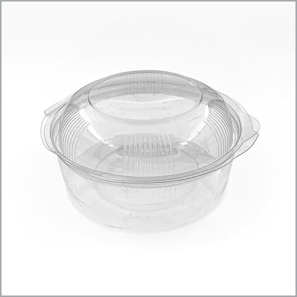 Round Shape Dome Hinged Cover Container - 252 Packs Round Shape Dome Hinged Cover Container - 252 Packs