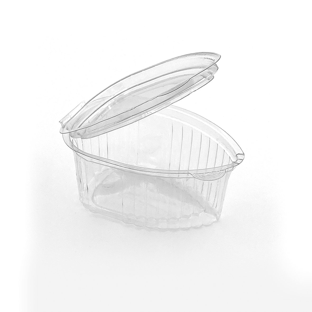 Hala Pack Eco-Friendly PET Oval Sauce Cup - 1.5 oz & 2.5 oz (1200 Packs/Box) Hala Pack Eco-Friendly PET Oval Sauce Cup - 1.5 oz & 2.5 oz (1200 Packs/Box)