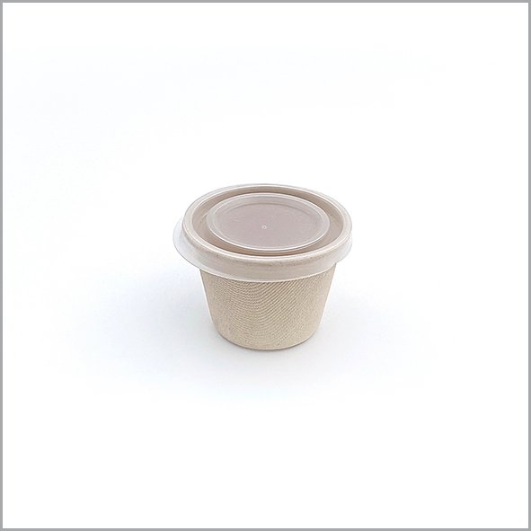 Biodegradable disposable sauce cup Biodegradable disposable sauce cup