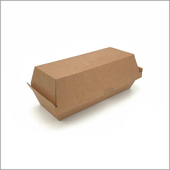 Eco-Friendly Printable Brown hotdog Box - 220 Pack Eco-Friendly Brown hotdog Box - 220 Pack