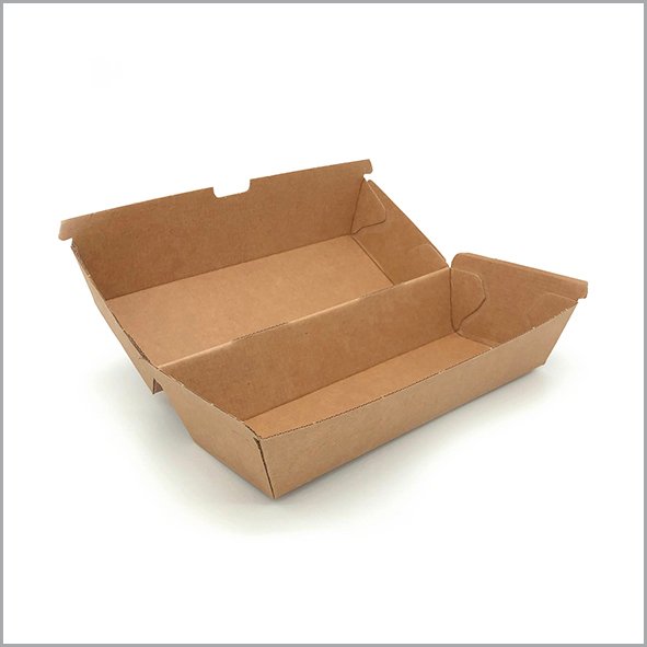 Eco-Friendly Brown hotdog Box - 220 Pack Eco-Friendly Brown hotdog Box - 220 Pack