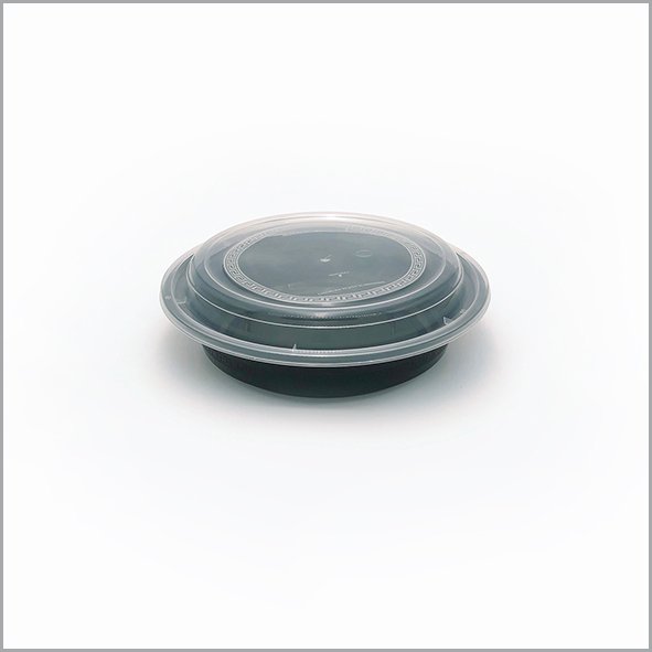PP_24oz_round container (2) Microwaveable Food Takeaway Container: Durable, Leak-Proof, and Convenient