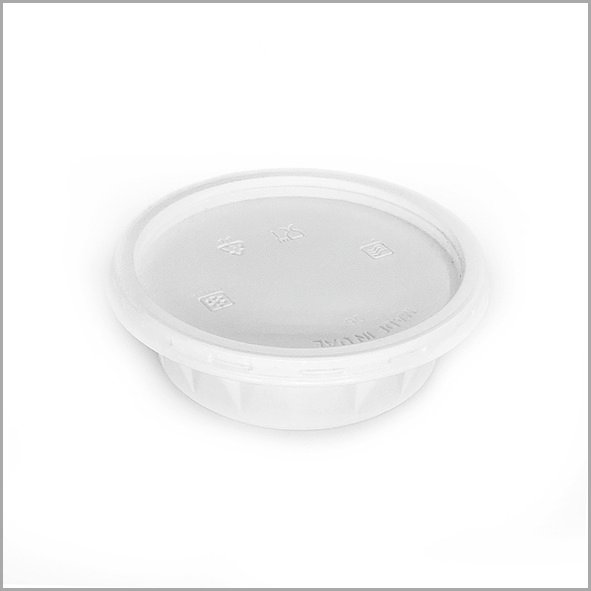 Microwavable Bowl White Microwavable Bowl 6.5 oz