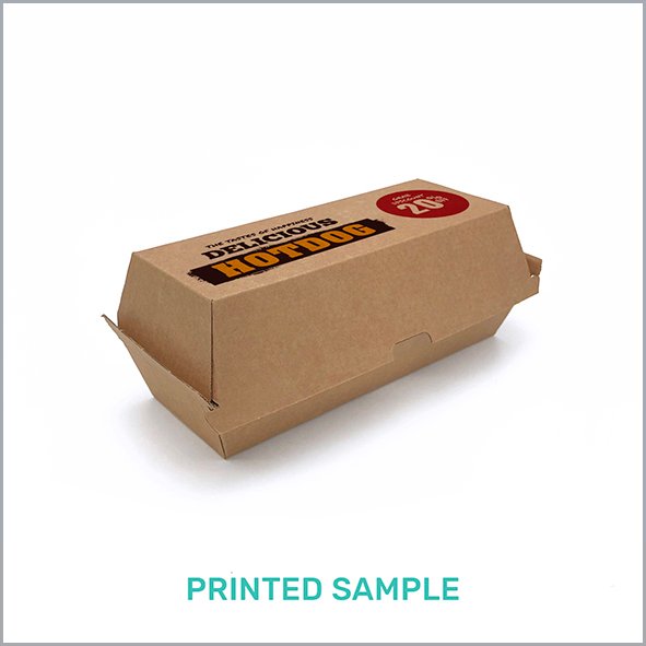 Hala Pack Printed hotdog box Hala Pack Printed hotdog box