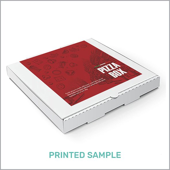 White Pizza Box White Pizza Box