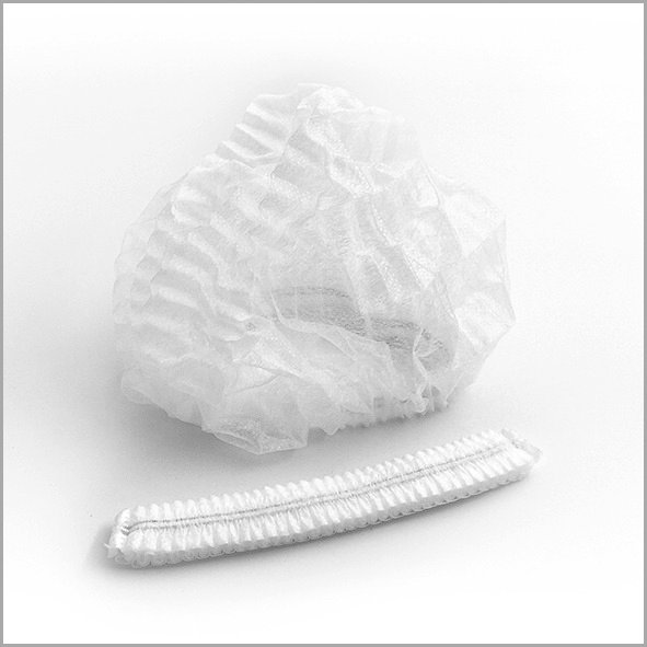 Hair Net_White White hair net