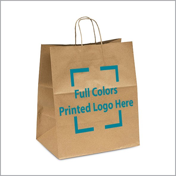 Printable Twisted Handle paper bag Printable Twisted Handle paper bag