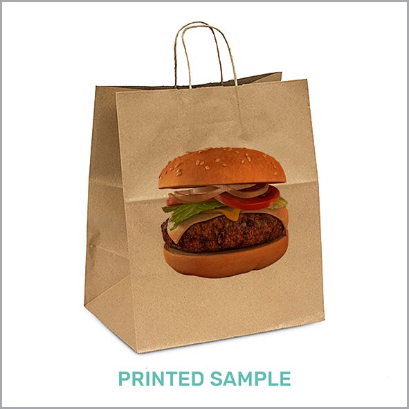 Printable Twisted Handle paper bag Printable Twisted Handle paper bag