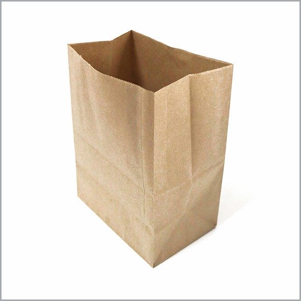 Kraft paper plain brown bag for shopping bulk Kraft paper plain brown bag for shopping bulk