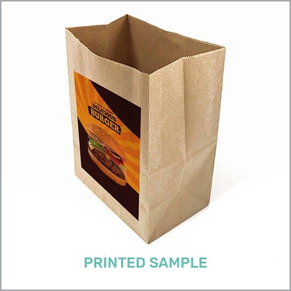 Kraft paper bag completely customized Printed Kraft paper bag completely customized