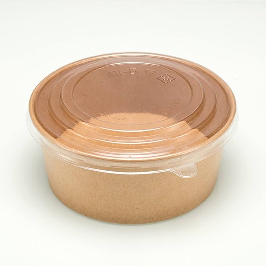 Eco-Friendly Salad Bowl Paper Kraft Eco-Friendly Salad Bowl Paper Kraft